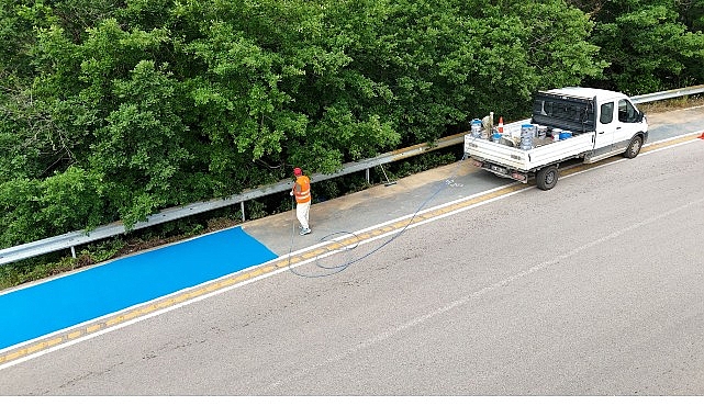 İzmit’te pedallar için güvenli hat: 7.200 m²’lik yeni yol