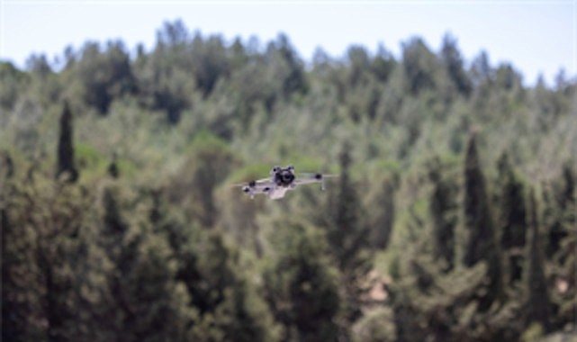 Kaçak moloz dökenlere dronlu takip
