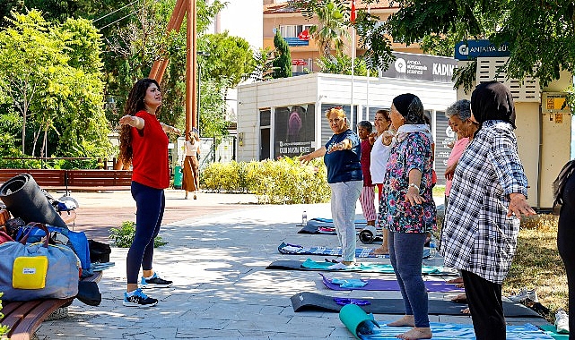 Kadın Danışma Merkezi’nde sabah sporu