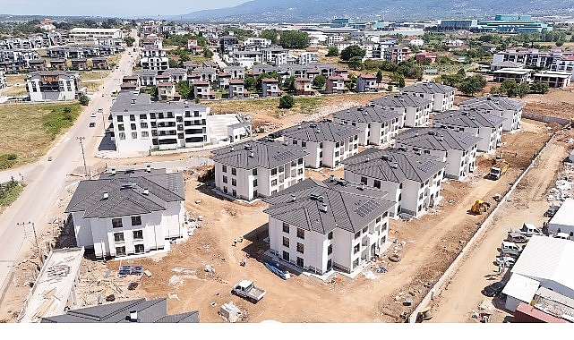 Kartepe Evleri’nde teslim için geri sayım başladı