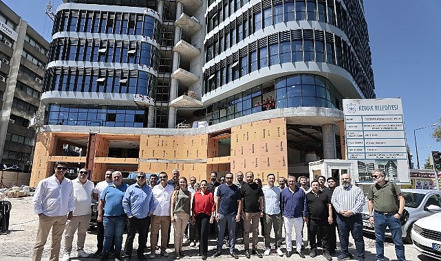 Konak’ın yeni hizmet binasında sona yaklaşıldı