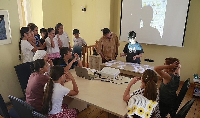 Konaklı çocuklara dolu dolu yaz programı