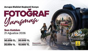 Konya Büyükşehir’den “Avrupa Bisiklet Başkenti Konya” Temalı Fotoğraf Yarışması