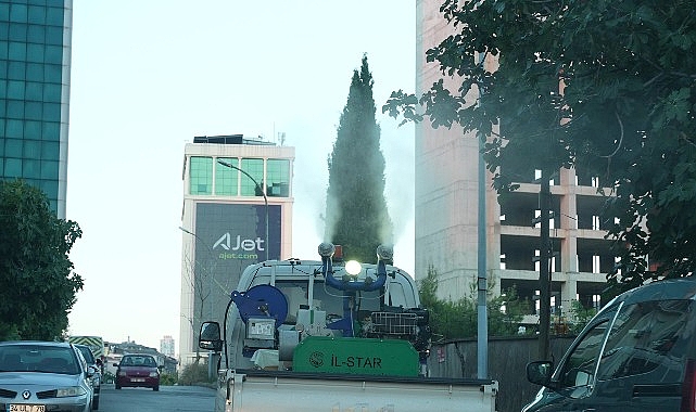Maltepe’de İlaçlama Çalışması Hız Kesmiyor