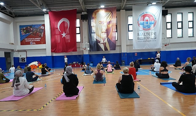 Maltepeli Kadınlara Ücretsiz Yoga Desteği
