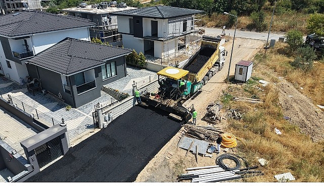 Nilüfer’de asfalt çalışmaları hız kazandı