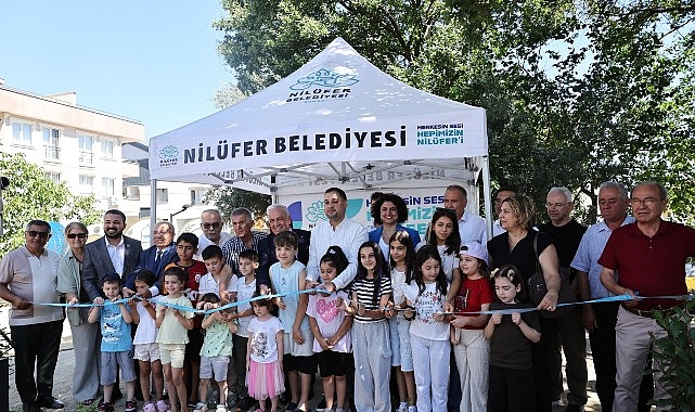 Nilüfer’de Çalı Mehmetçik Parkı açıldı