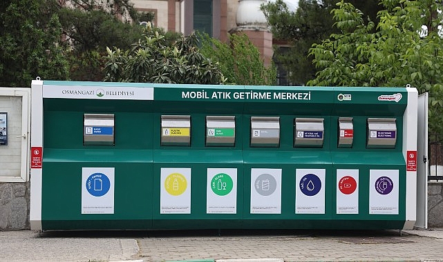 Osmangazi Belediyesi’nden Geri Dönüşüm Seferberliği
