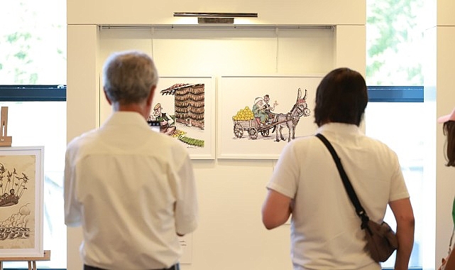 Osmangazi’de Göçün Hikayelerini Karikatürlerle Anlatan Sergi