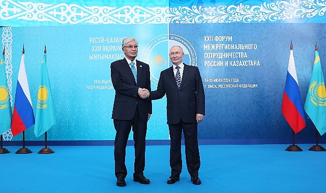 Putin Kazakistan Cumhurbaşkanı Kassym-Jomart Tokayev ile Görüştü