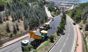 Santral Rampası’nın iki yönü de trafiğe kapatıldı