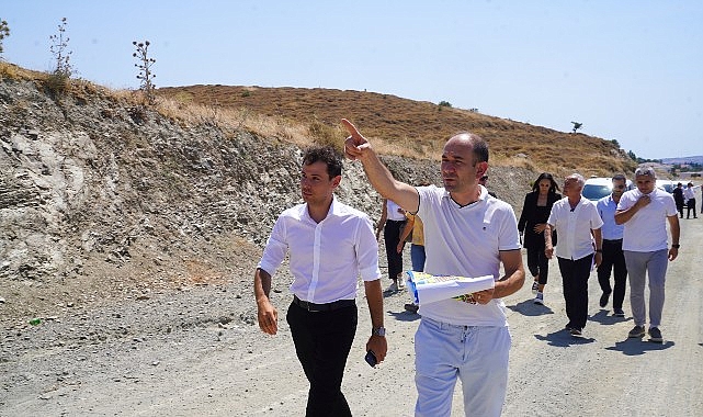 Seferihisar’ın ulaşımına nefes aldıracak “Çevre Yolu” için sahada ortak inceleme