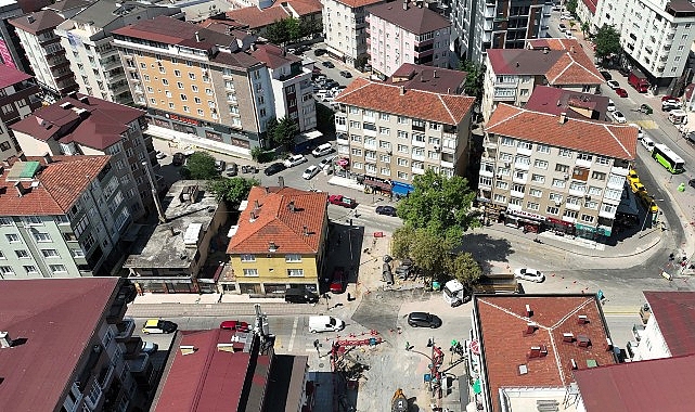 Şehit Numan Dede Caddesi yenileniyor