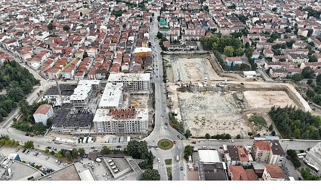 Turgutalp Kentsel Dönüşüm Projesinde Çalışmalar Tüm Hızıyla Sürüyor