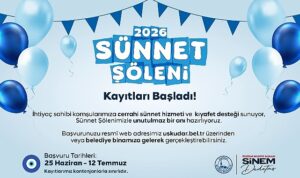 Üsküdar Belediyesi’nde 2026 Sünnet Şöleni İçin Kayıtlar Başladı