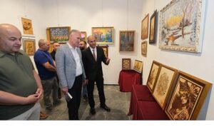 Yüksel Kılıçoğlu’nun Kişisel Resim Sergisi İnegöl Kent Müzesi’nde Açıldı