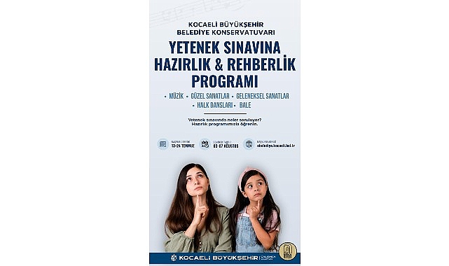 Konservatuvarlı olmanın anahtarı bu programda