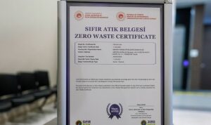 Yenişehir’in bütüncül atık sistemi tescillendi